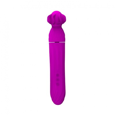 Vibrador Ponto G com 4 Modos de Rotação e 12 Modos de Vibração - Pretty Love Abbott | 19 x 4 cm | Cor: Roxo