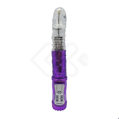 Foto 2 do produto Vibrador de Ponto G com 6 Velocidades de Rotação e Modo Reverse - Adão & Eva Jack Rabbit - 14,5 x 3,0 cm