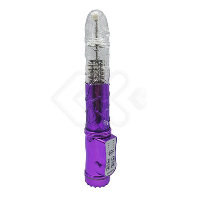 Foto 3 do produto Vibrador de Ponto G com 6 Velocidades de Rotação e Modo Reverse - Adão & Eva Jack Rabbit - 14,5 x 3,0 cm