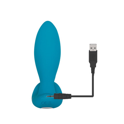 Foto 8 do produto Vibrador de Ponto G com 7 Modos Pulsantes, Estimulador de Clitóris com Esferas Estimuladoras e Controle Remoto Sem Fio - Adam & Eve Eve's G-Spot Thumper With Clit Motion Massager