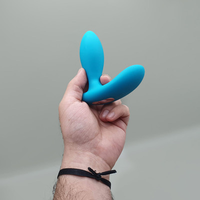 Vibrador de Ponto G com 7 Modos Pulsantes, Estimulador de Clitóris com Esferas Estimuladoras e Controle Remoto Sem Fio - Adam & Eve Eve's G-Spot Thumper With Clit Motion Massager