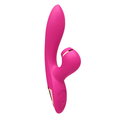 Foto 1 do produto Vibrador de Ponto G e Clitóris com 10 Modos de Vibração, 3 Níveis de Pulsação e Recarregável - Slimline Pink Screw | Disponível em 2 Cores