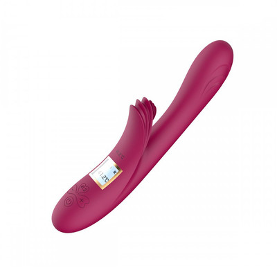 Foto 2 do produto Vibrador de Ponto G e Clitóris com 10 Modos de Vibração, Função Aquecimento e Carregamento via Cabo USB Magnético - Lilo, We Love Hot | Disponível em 2 Cores