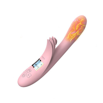 Foto 5 do produto Vibrador de Ponto G e Clitóris com 10 Modos de Vibração, Função Aquecimento e Carregamento via Cabo USB Magnético - Lilo, We Love Hot | Disponível em 2 Cores