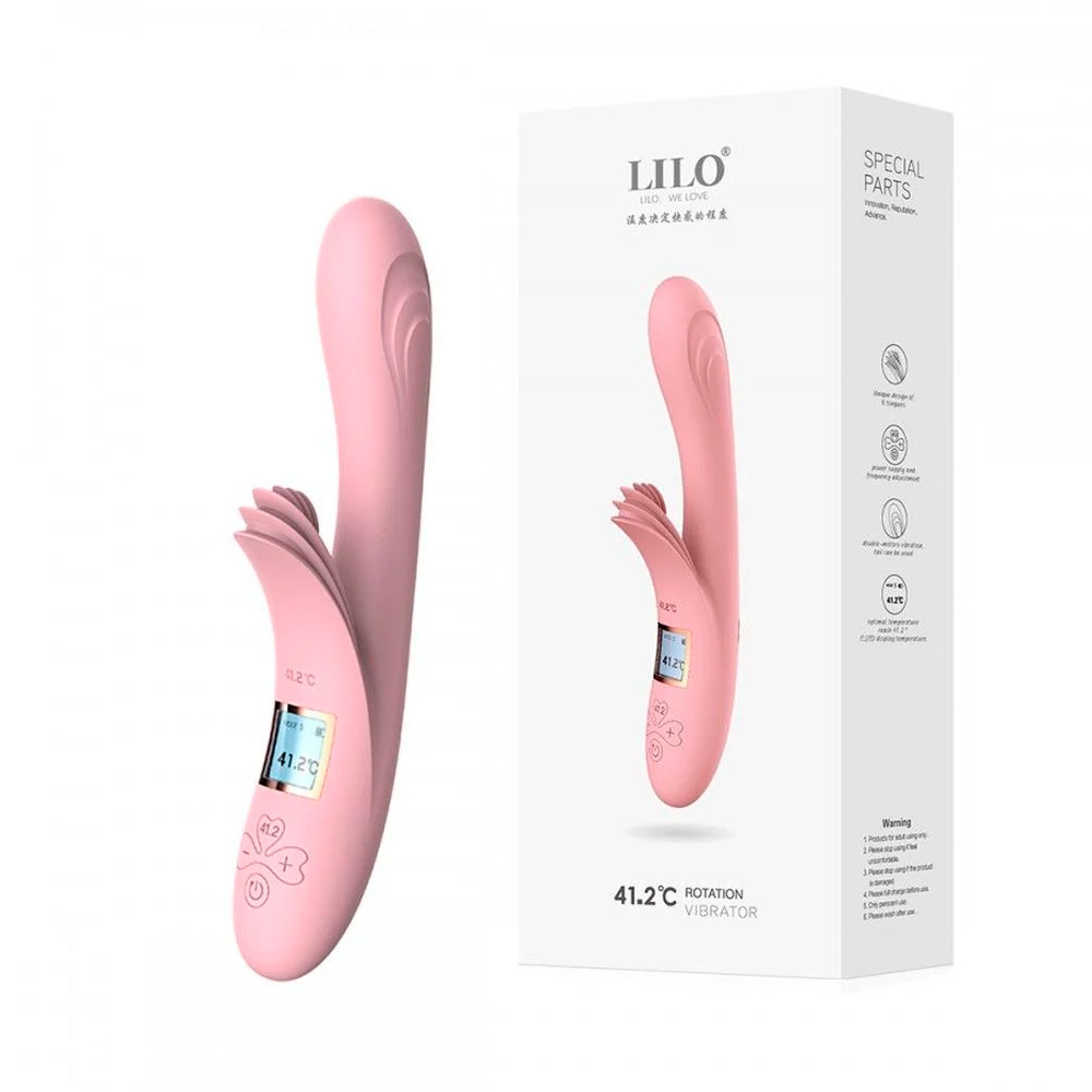 Vibrador de Ponto G e Clitóris com 10 Modos de Vibração, Função Aquecimento e Carregamento via Cabo USB Magnético - Lilo, We Love Hot | Disponível em 2 Cores - 4