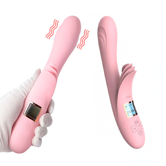 Vibrador de Ponto G e Clitóris com 10 Modos de Vibração, Função Aquecimento e Carregamento via Cabo USB Magnético - Lilo, We Love Hot | Disponível em 2 Cores - 8