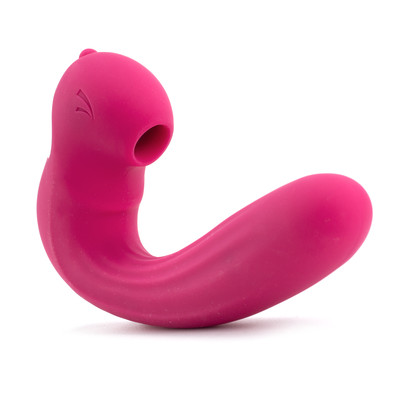Foto 5 do produto Vibrador de Ponto G e Clitóris com 10 Modos de Vibrações, 5 Modos de Sucção e Recarregável - Alvin | Disponível em 2 Cores