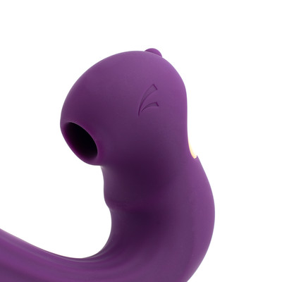 Foto 4 do produto Vibrador de Ponto G e Clitóris com 10 Modos de Vibrações, 5 Modos de Sucção e Recarregável - Alvin | Disponível em 2 Cores