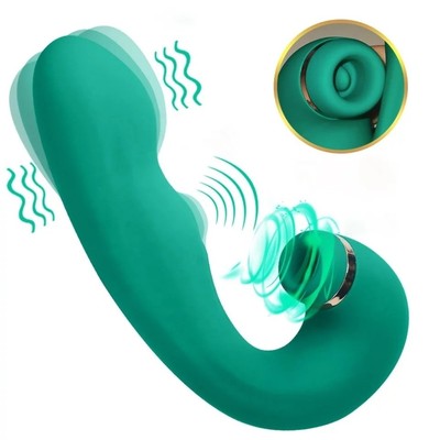Foto 7 do produto Vibrador de Ponto G e Clitóris Recarregável com 10 Modos de Vibrações, 5 Modos de Pulsação e 5 Modos de Toque - Mappy Hour | 12,3 x 3,3 cm | Disponível em 2 Cores