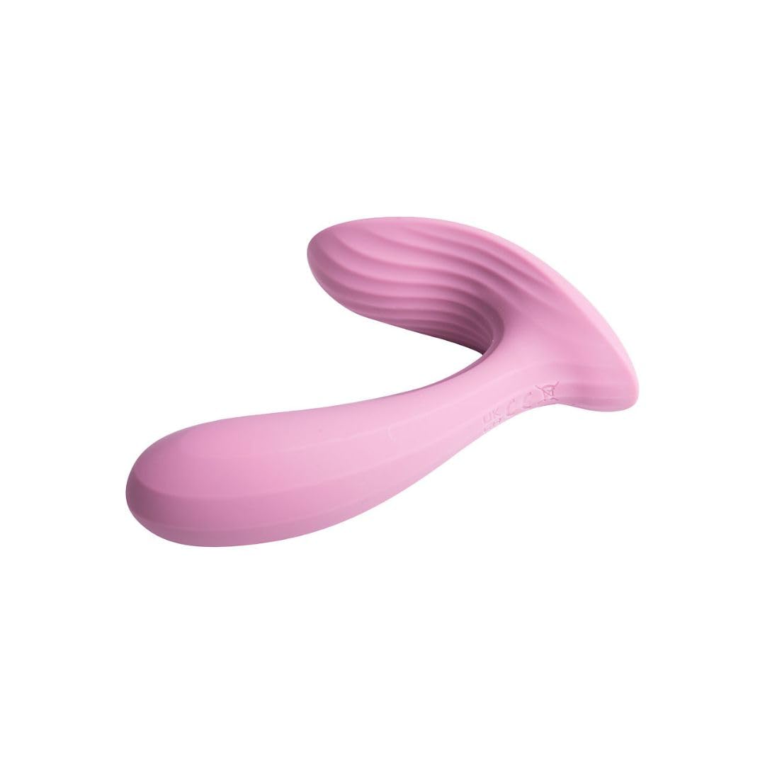 Vibrador de Ponto G e Clitóris com 11 Modos de Vibração, Aplicativo e Recarregável - Svakom Erica | 9,3 x 3 cm - 2