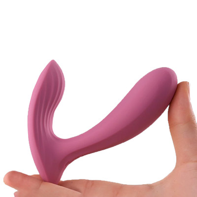 Vibrador de Ponto G e Clitóris com 11 Modos de Vibração, Aplicativo e Recarregável - Svakom Erica | 9,3 x 3 cm