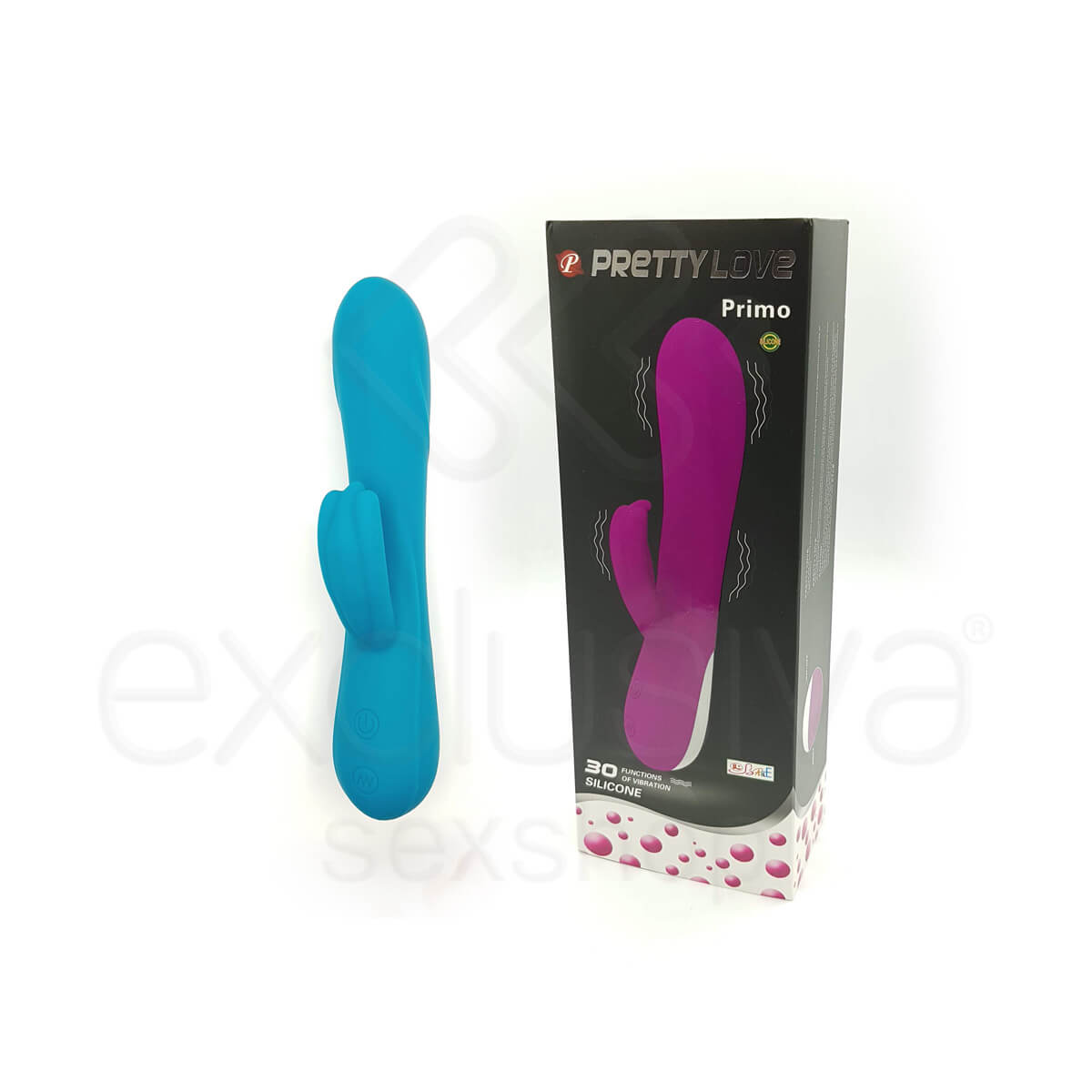 Vibrador de Ponto G e de Clítoris com 30 Modos de Vibração e Função Memória - Pretty Love Primo |12 x 3,8 cm | Disponível  em 2 Cores - 6