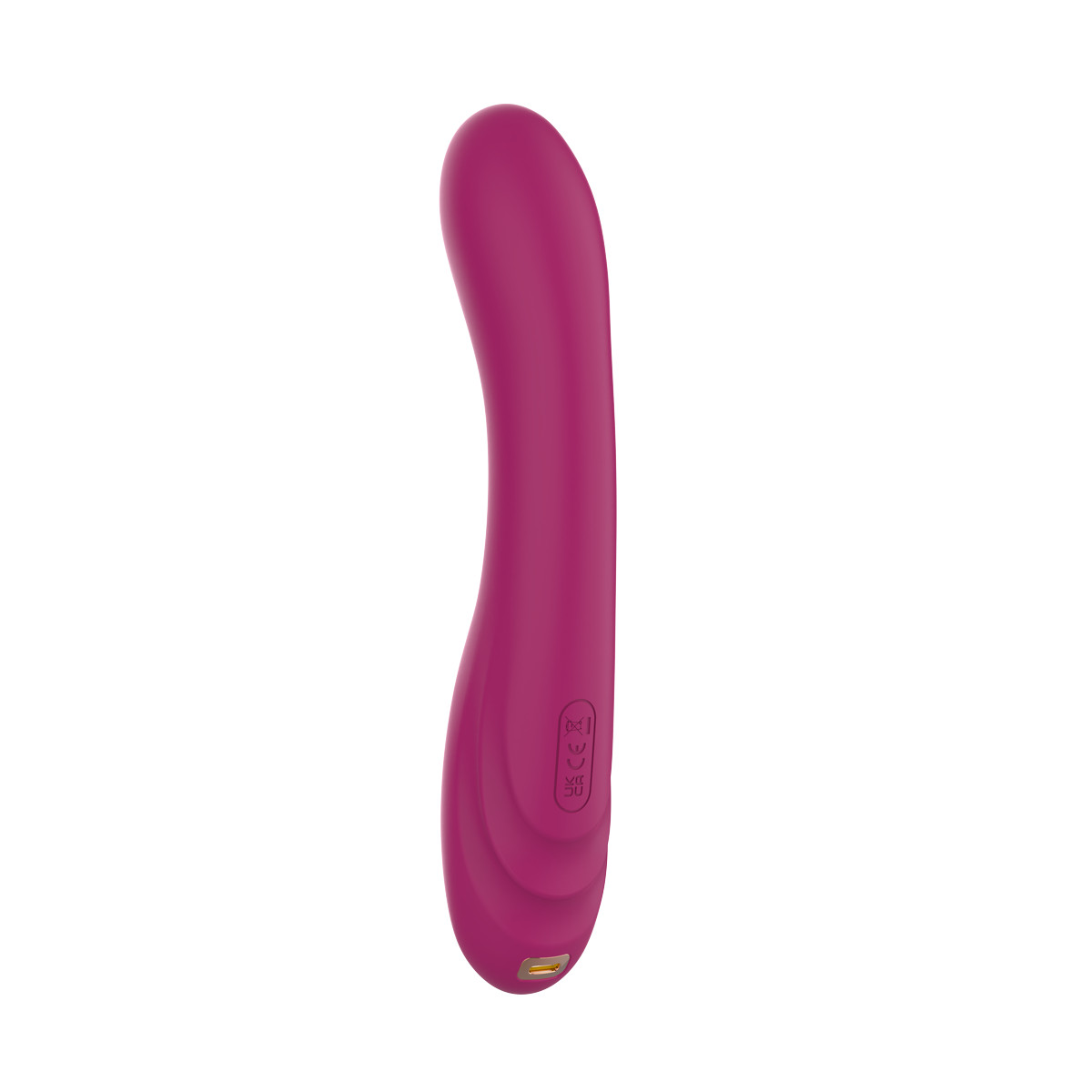 Vibrador de Ponto G e Clitóris em Silicone com 9 Modos de Vibração, 2 Motores e Recarregável - Exclusiva Brigite - 4