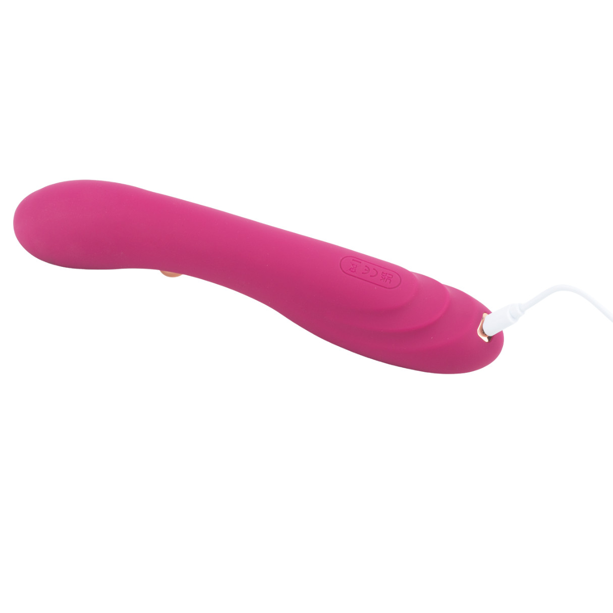 Vibrador de Ponto G e Clitóris em Silicone com 9 Modos de Vibração, 2 Motores e Recarregável - Exclusiva Brigite - 6