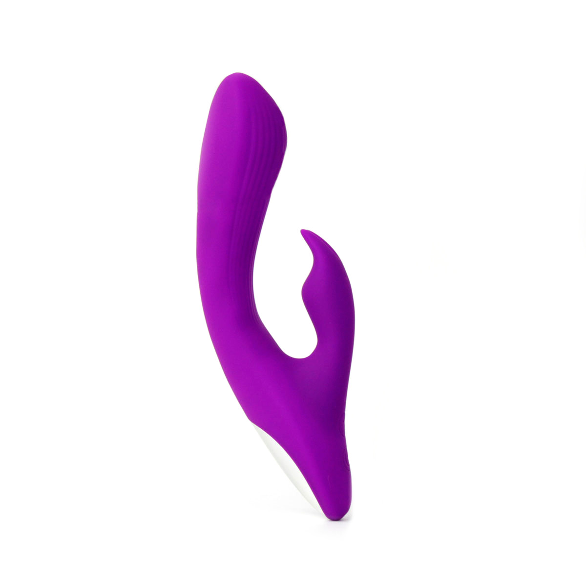 Vibrador de Ponto G e Clitóris Articulado em Silicone com Texturas Anelares, 6 Modos de Vibração e Recarregável - Topo Toys Enjoy Bonnie | 12,5 x 3,6 cm | Disponível em 3 Cores - 5