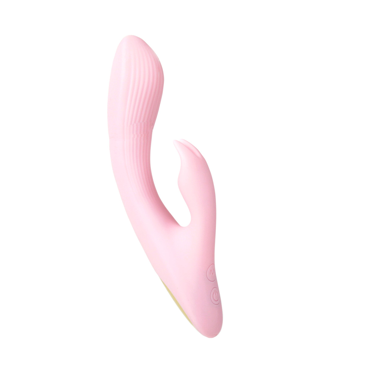 Vibrador de Ponto G e Clitóris Articulado em Silicone com Texturas Anelares, 6 Modos de Vibração e Recarregável - Topo Toys Enjoy Bonnie | 12,5 x 3,6 cm | Disponível em 3 Cores - 4