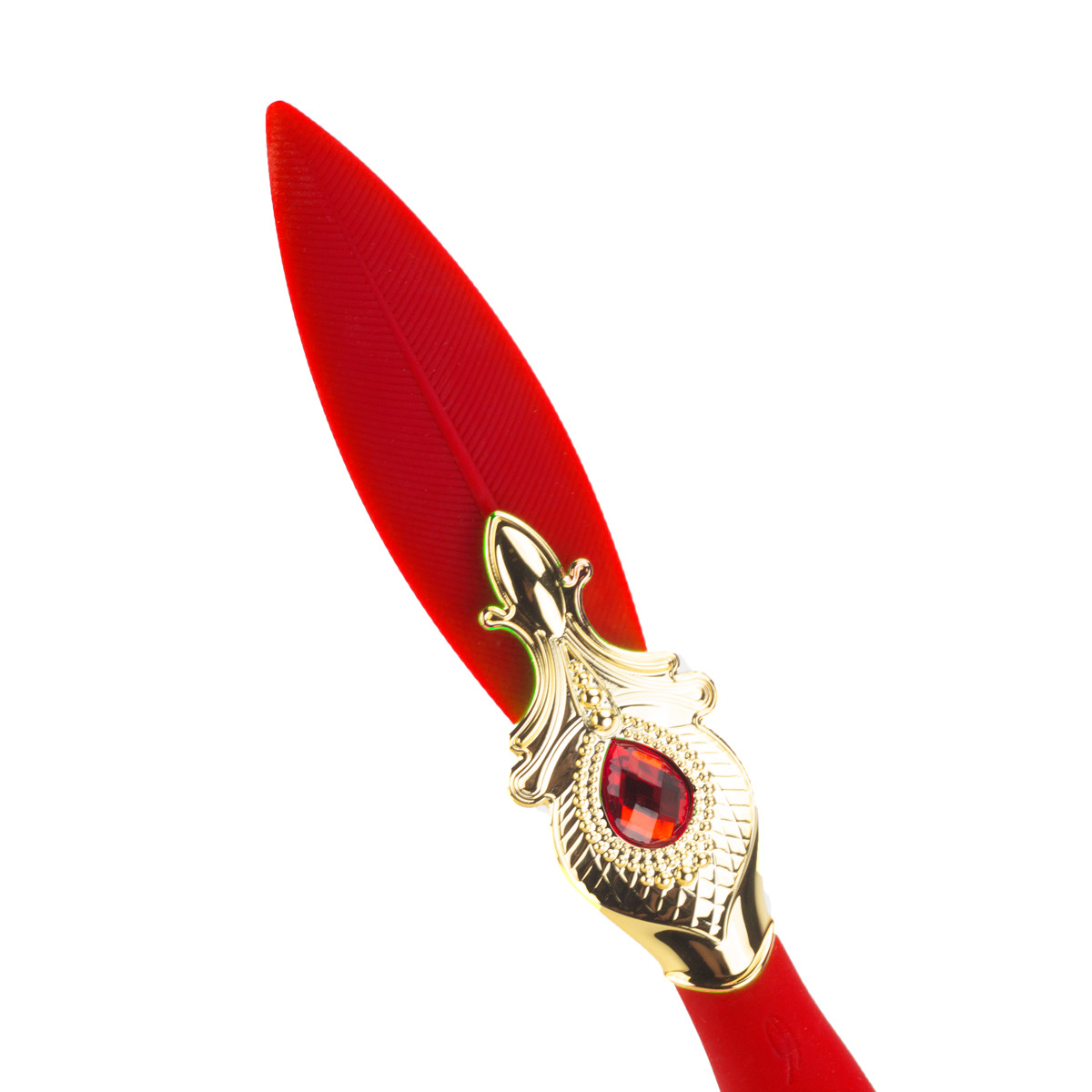 Vibrador de Ponto G e Clitóris em Forma de Pena, Feito em Silicone com 9 Modos de Vibração, 2 Motores e Carregamento via Cabo USB - S-Hande Whisper | Disponível em 2 Cores - 2