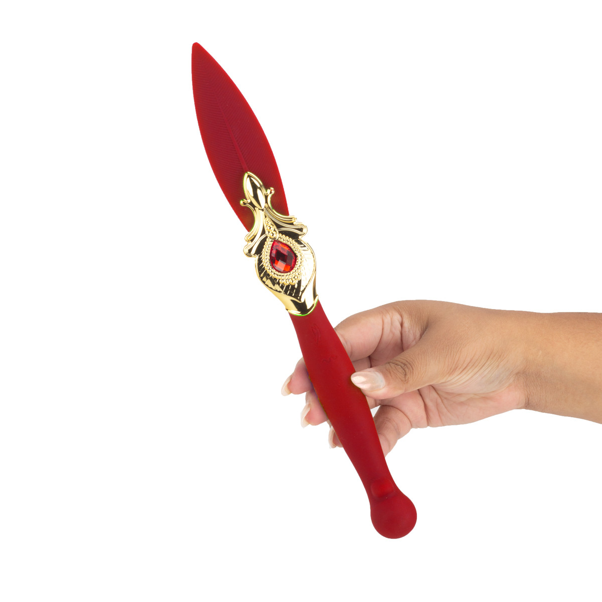 Vibrador de Ponto G e Clitóris em Forma de Pena, Feito em Silicone com 9 Modos de Vibração, 2 Motores e Carregamento via Cabo USB - S-Hande Whisper | Disponível em 2 Cores - 5