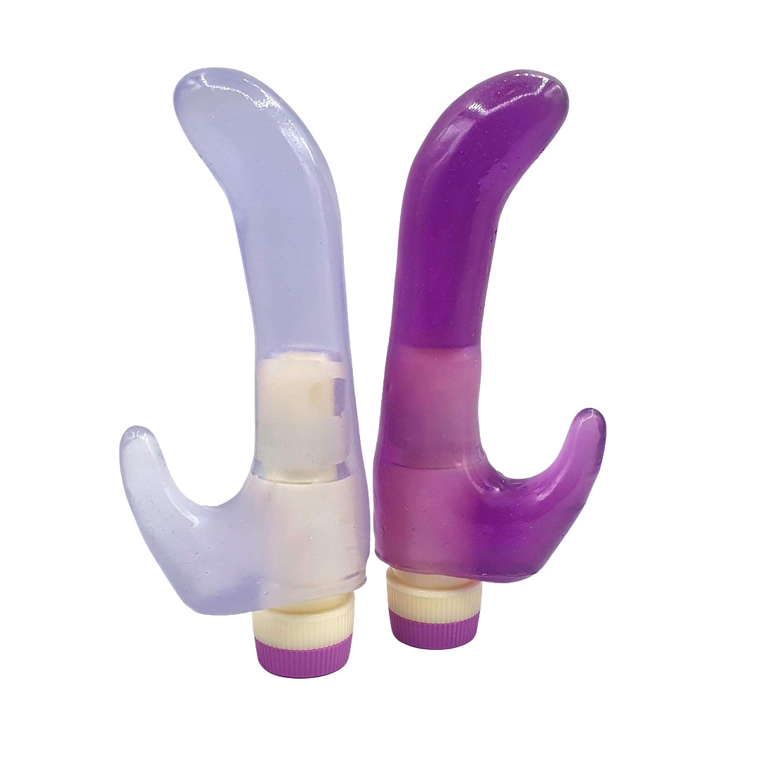 Vibrador de Ponto G e Clitóris em Jelly com Vibração Multivelocidade - Magic Sexy | 15 x 3,8 cm | Disponível em 3 Cores - 2
