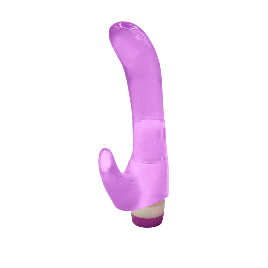 Vibrador de Ponto G e Clitóris em Jelly com Vibração Multivelocidade - Magic Sexy | 15 x 3,8 cm | Disponível em 3 Cores - 3