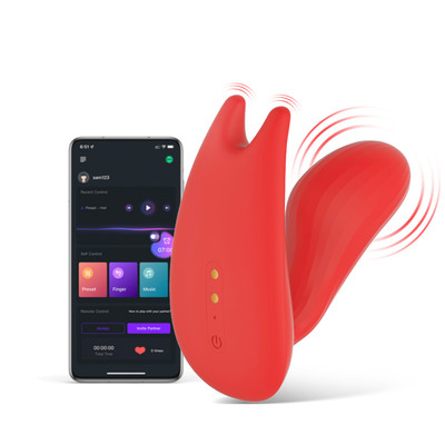 Vibrador de Ponto G e Clitóris com Motor Duplo, 10 Modos de Vibração, App Control e Carregamento via Cabo USB - Magic Motion Umi | Disponível em 2 Cores