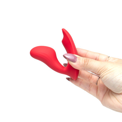 Foto 4 do produto Vibrador de Ponto G e Clitóris com Motor Duplo, 10 Modos de Vibração, App Control e Carregamento via Cabo USB - Magic Motion Umi | Disponível em 2 Cores