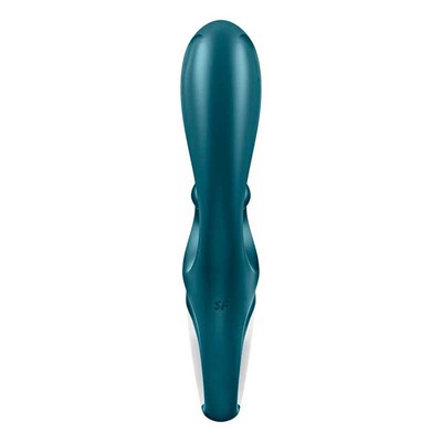 Foto 4 do produto Vibrador de Ponto G e Clitóris com Motor Duplo, 12 Modos de Vibrações Potentes , App Control e Á Prova D'água - Satisfyer Hug Me | Disponível em 2 Cores