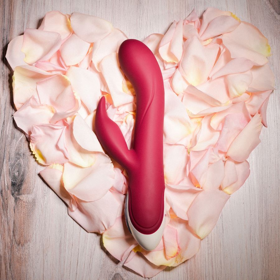 Vibrador de Ponto G e Clitóris com Motor Duplo, 8 Modos de Vibração, Função de Inflar e Carregamento Via Cabo USB - Evolved Inflatble Bunny | 11,5 x 3,5 cm - 2