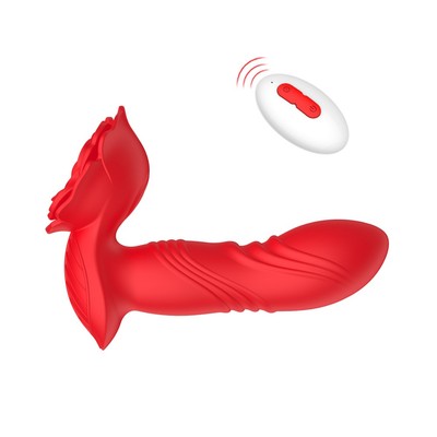 Foto 3 do produto Vibrador de Ponto G e Clitóris Com Movimentos de Vai e Vem, 9 Modos de Vibração e App Interativo - Man Thing Hua Aurora III | 12,3 x 3,7 cm