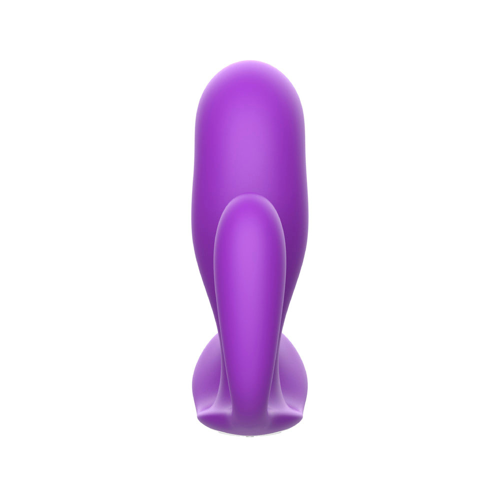 Vibrador de Ponto G e Clitóris com Plug Anal, 7 Modos de Vibração, Controle Remoto Sem Fio e Recarregável - I-moon Tri-We | 9,4 x 3,4 cm | Disponível em 2 Cores - 7