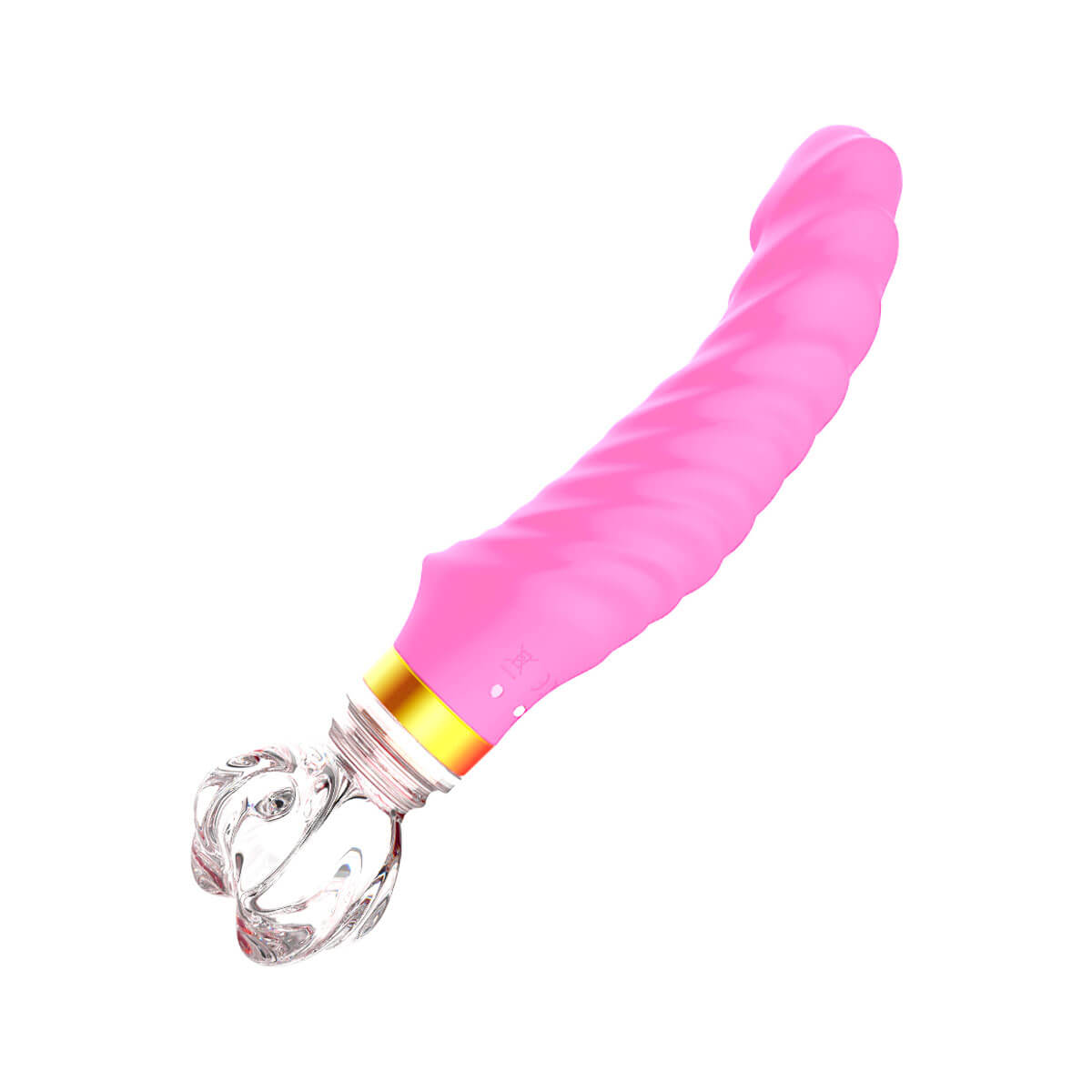 Vibrador de Ponto G e Clitóris em Silicone Macio com 10 Modos Vibrações e Recarregável - Hantewei AV-02 | Disponível em 3 Cores - 3
