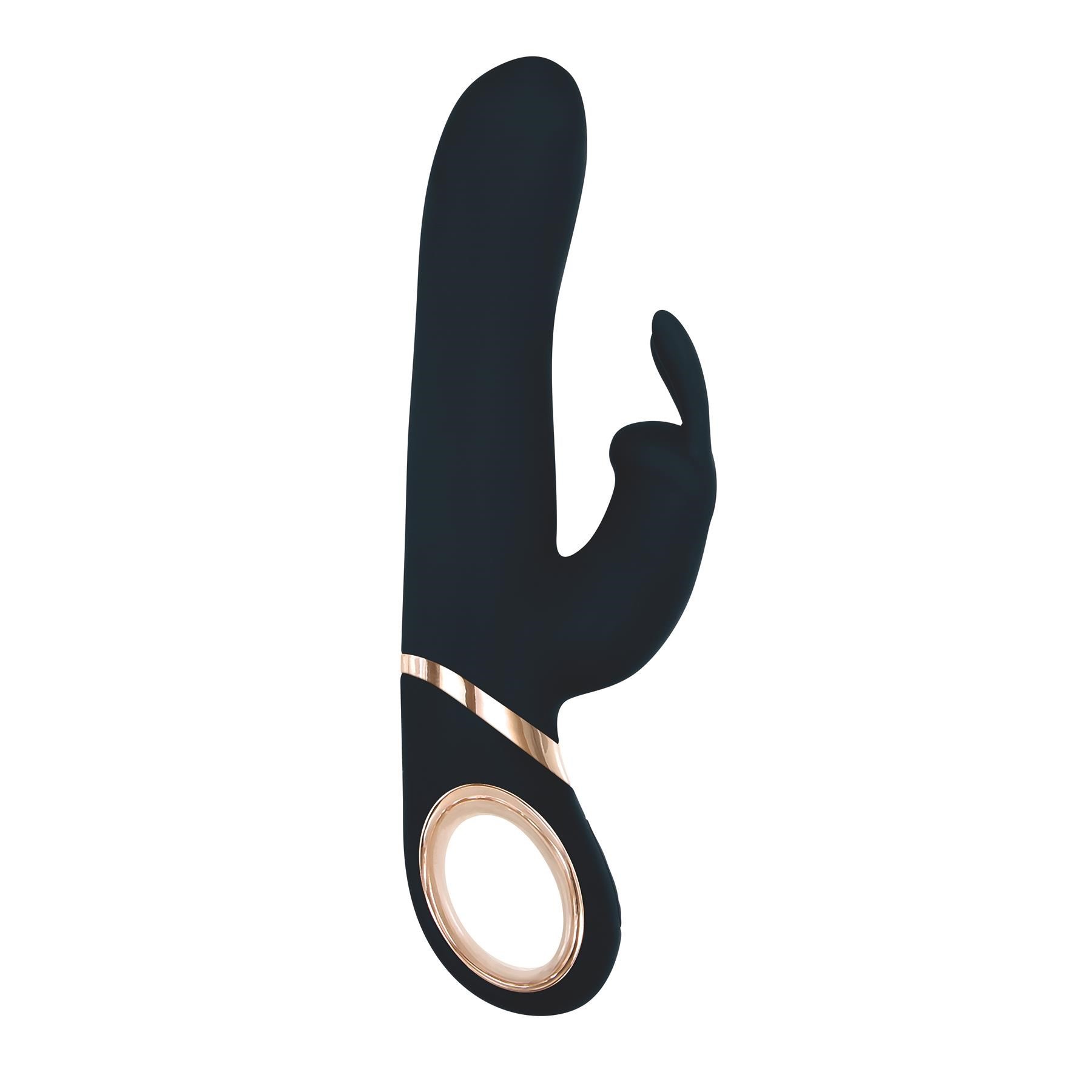 Vibrador de Ponto G e Clitóris Recarregável com 3 Motores, Funções de Rotação e 13 Modos de Vibração - Adam & Eve Eve's Twirling Rabbit Vibrator | 11,5 x 3,4 cm - 2