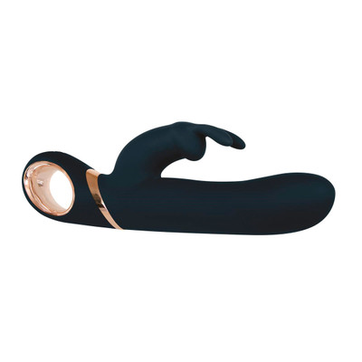 Foto 5 do produto Vibrador de Ponto G e Clitóris Recarregável com 3 Motores, Funções de Rotação e 13 Modos de Vibração - Adam & Eve Eve's Twirling Rabbit Vibrator | 11,5 x 3,4 cm
