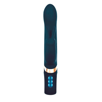 Foto 6 do produto Vibrador de Ponto G e Clitóris Recarregável com 3 Motores, Funções de Rotação e 13 Modos de Vibração - Adam & Eve Eve's Twirling Rabbit Vibrator | 11,5 x 3,4 cm