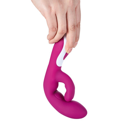 Foto 8 do produto Vibrador Rabbit com Motor Duplo, 10 Modos de Vibração, Função Aquecimento e Recarregável - Nv Toys Mika | Disponível em 2 Cores