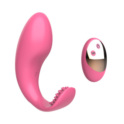 Foto 4 do produto Vibrador de Ponto G e Clitóris Recarregável em Silicone com 10 Modos de Vibrações e Controle Remoto Sem Fio - Man Lua Luna Vibrating Egg | Disponível em 2 Cores