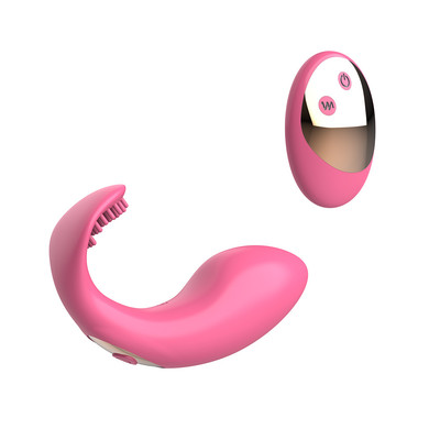 Foto 7 do produto Vibrador de Ponto G e Clitóris Recarregável em Silicone com 10 Modos de Vibrações e Controle Remoto Sem Fio - Man Lua Luna Vibrating Egg | Disponível em 2 Cores