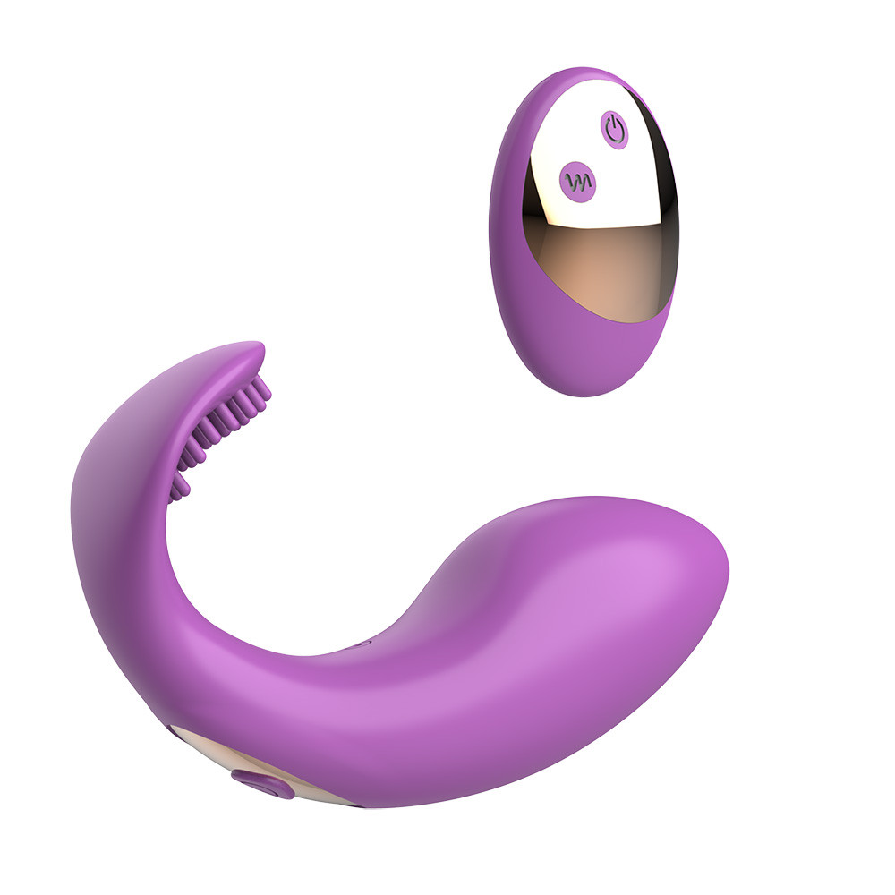 Vibrador de Ponto G e Clitóris Recarregável em Silicone com 10 Modos de Vibrações e Controle Remoto Sem Fio - Man Lua Luna Vibrating Egg | Disponível em 2 Cores - 14