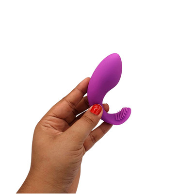 Vibrador de Ponto G e Clitóris Recarregável em Silicone com 10 Modos de Vibrações e Controle Remoto Sem Fio - Man Lua Luna Vibrating Egg | Disponível em 2 Cores