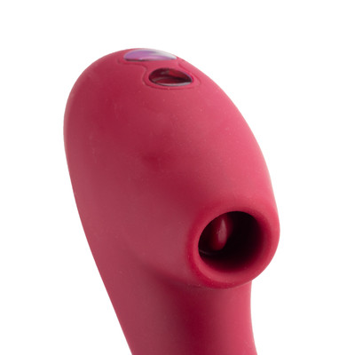 Foto 4 do produto Vibrador de Ponto G e Clitóris em Silicone com 10 Modos de Estímulos e 5 Tipos de Vai e Vem - Me Ame.Love | 12x 3,7 cm