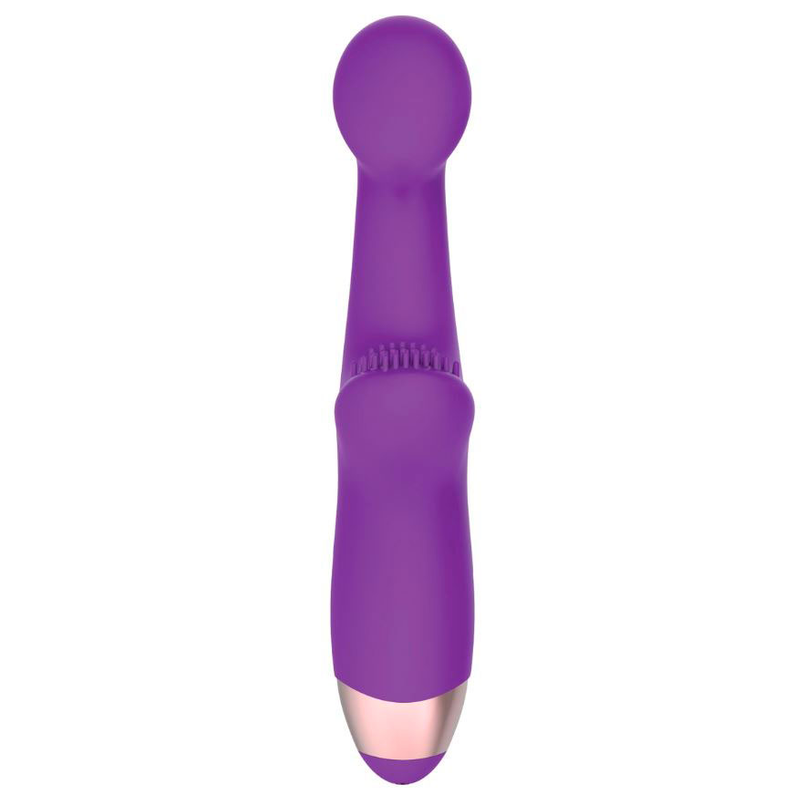 Vibrador de Ponto G e Clitóris em Silicone com 10 Modos de Vibração e Carregamento Via Cabo USB - Adam & Eve G-Spot Pleaser | 8,2 x 3,3 cm - 5