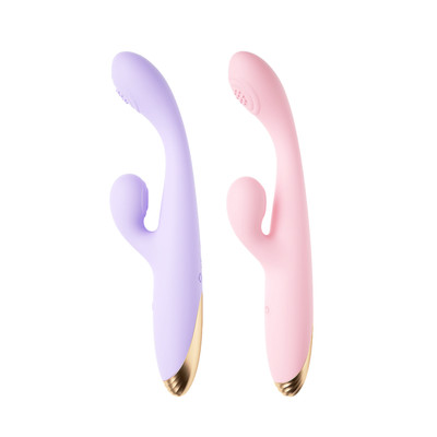 Vibrador de Ponto G e Clitóris em Silicone com 10 Modos de Vibrações e Recarregável - Lilo Love Vibrator | 9,2 x 2,3 cm | Disponível em 2 Cores