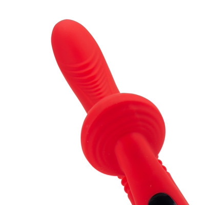 Foto 5 do produto Vibrador de Ponto G e Clitóris em Silicone com 7 Modos de Vibração, 7 Movimentos de Vai e Vem, Aquecimento e Recarregável - Adão & Eva | 12,5 x 3,8 cm
