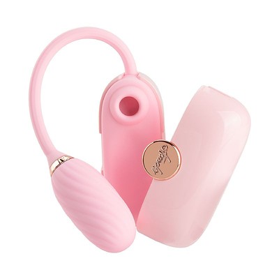 Foto 8 do produto Vibrador de Ponto G e Clitóris em Silicone com 7 Vibrações, 6 Tipos de Pulsação e Case no Formato de Mala - Otouch Louis | Disponível em 3 Cores