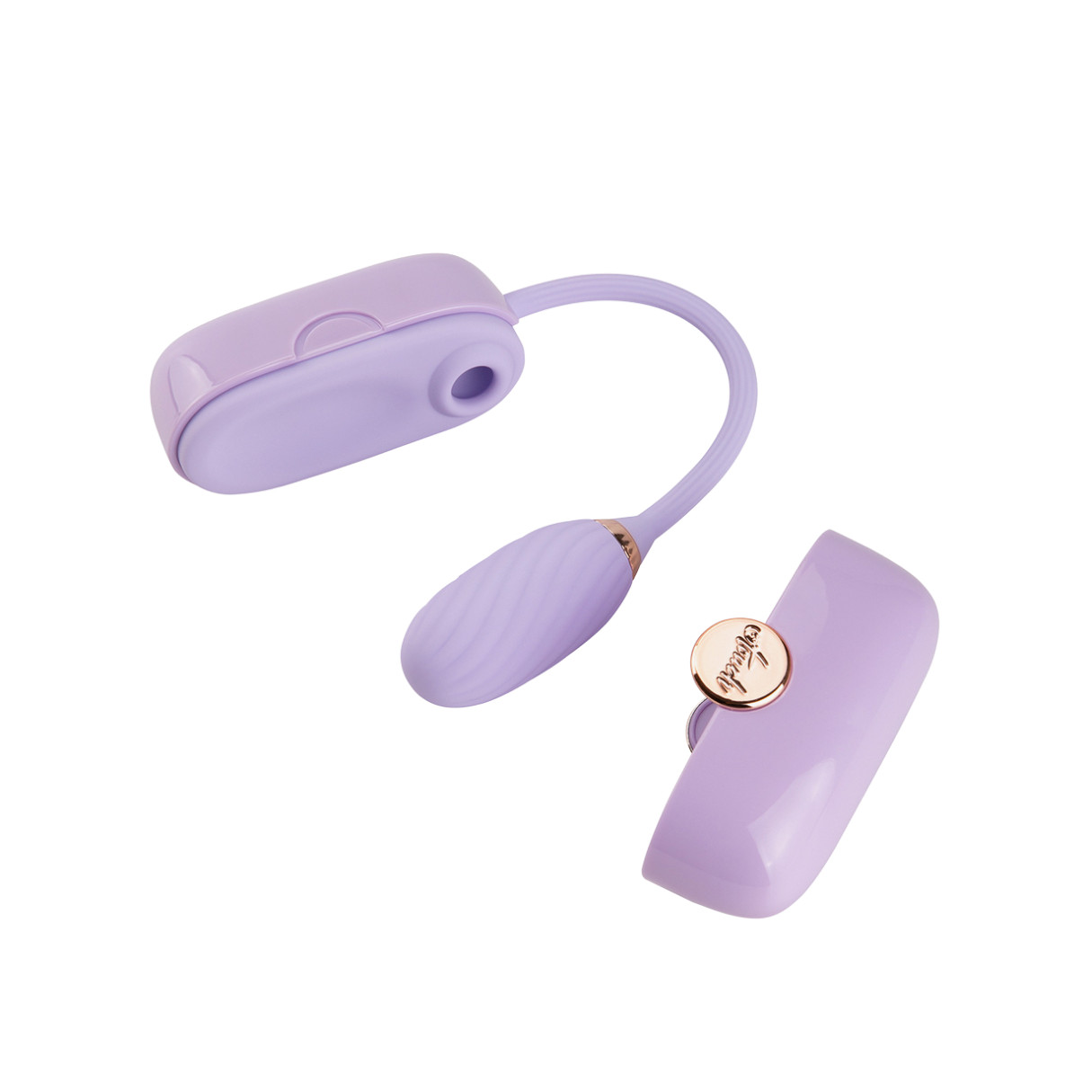 Vibrador de Ponto G e Clitóris em Silicone com 7 Vibrações, 6 Tipos de Pulsação e Case no Formato de Mala - Otouch Louis | Disponível em 3 Cores - 2