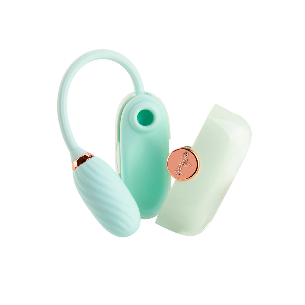 Vibrador de Ponto G e Clitóris em Silicone com 7 Vibrações, 6 Tipos de Pulsação e Case no Formato de Mala - Otouch Louis | Disponível em 3 Cores - 6