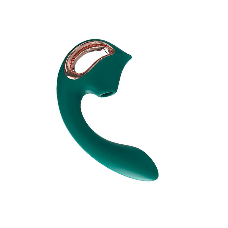 Vibrador de Ponto G e Clítoris em Silicone com 9 Modos de Vibração, Tecnologia de Pulsação e Carregamento via Cabo USB - S-Hande Selene | 13 x 3,4 cm | Disponível em 2 Cores - 5