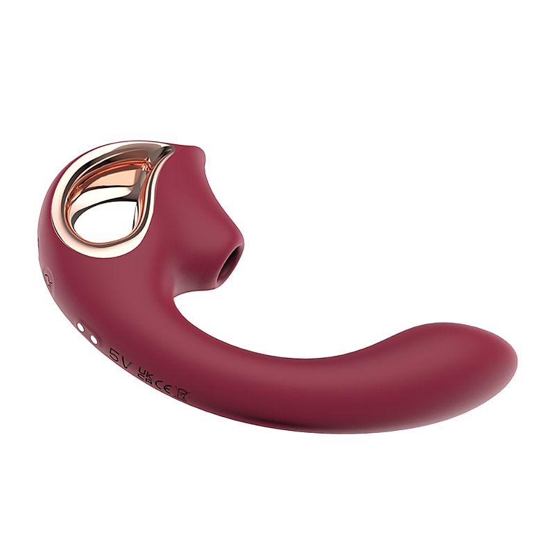 Vibrador de Ponto G e Clítoris em Silicone com 9 Modos de Vibração, Tecnologia de Pulsação e Carregamento via Cabo USB - S-Hande Selene | 13 x 3,4 cm | Disponível em 2 Cores - 2