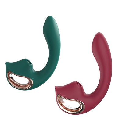Foto 4 do produto Vibrador de Ponto G e Clítoris em Silicone com 9 Modos de Vibração, Tecnologia de Pulsação e Carregamento via Cabo USB - S-Hande Selene | 13 x 3,4 cm | Disponível em 2 Cores