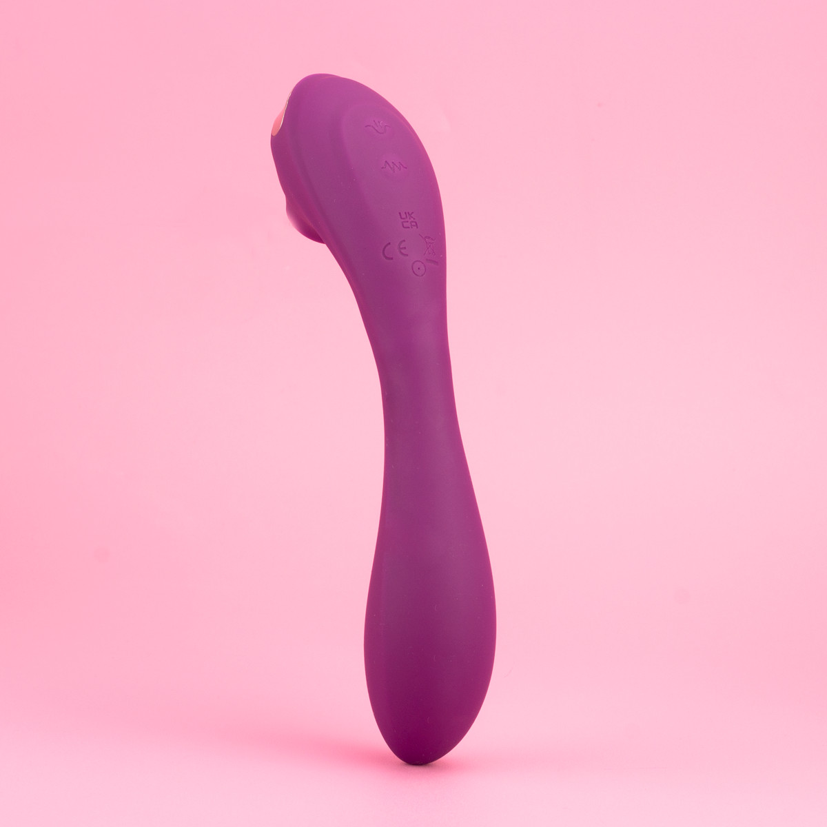 Vibrador de Ponto G e Clitóris em Silicone Macio com 10 Modos de Vibração e Pulsações - Exclusiva Eléve - 3